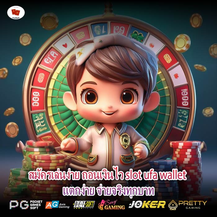 สมัครเล่นง่าย ถอนเงินไว slot ufa wallet แตกง่าย จ่ายจริงทุกบาท